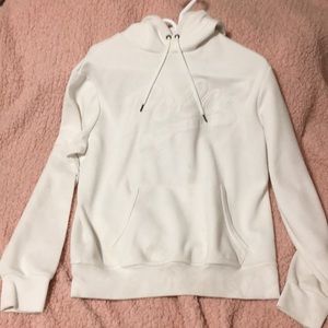 all white ralph lauren hoodie